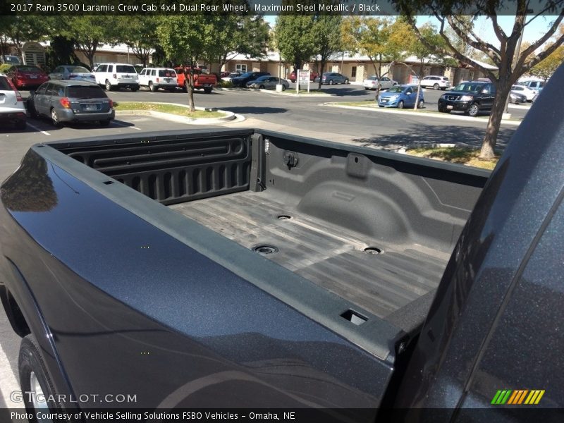 Maximum Steel Metallic / Black 2017 Ram 3500 Laramie Crew Cab 4x4 Dual Rear Wheel