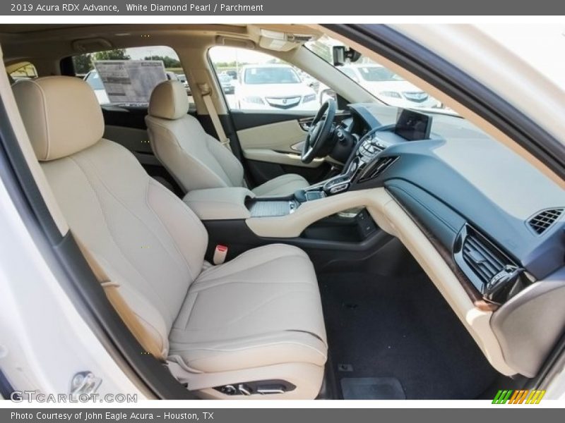 White Diamond Pearl / Parchment 2019 Acura RDX Advance