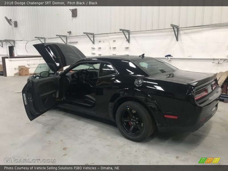  2018 Challenger SRT Demon Pitch Black