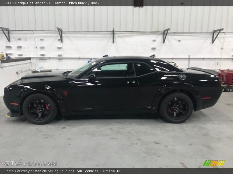  2018 Challenger SRT Demon Pitch Black