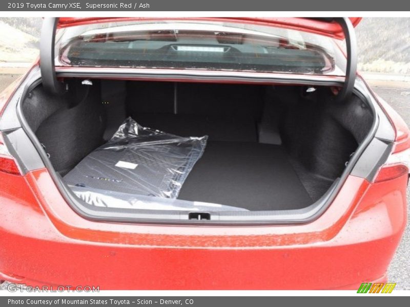  2019 Camry XSE Trunk
