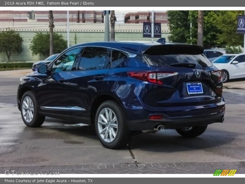 Fathom Blue Pearl / Ebony 2019 Acura RDX FWD