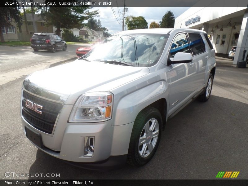 Quicksilver Metallic / Jet Black 2014 GMC Terrain SLE AWD