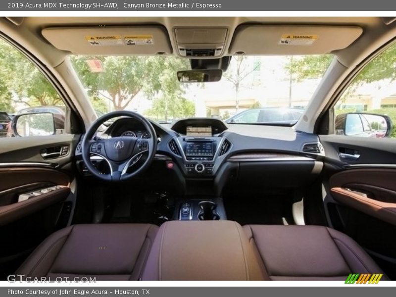 Canyon Bronze Metallic / Espresso 2019 Acura MDX Technology SH-AWD