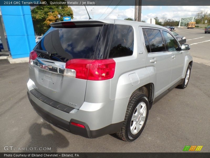 Quicksilver Metallic / Jet Black 2014 GMC Terrain SLE AWD