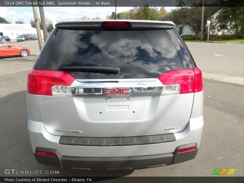 Quicksilver Metallic / Jet Black 2014 GMC Terrain SLE AWD