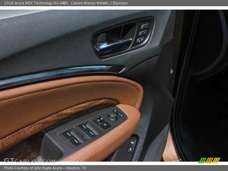 Canyon Bronze Metallic / Espresso 2019 Acura MDX Technology SH-AWD