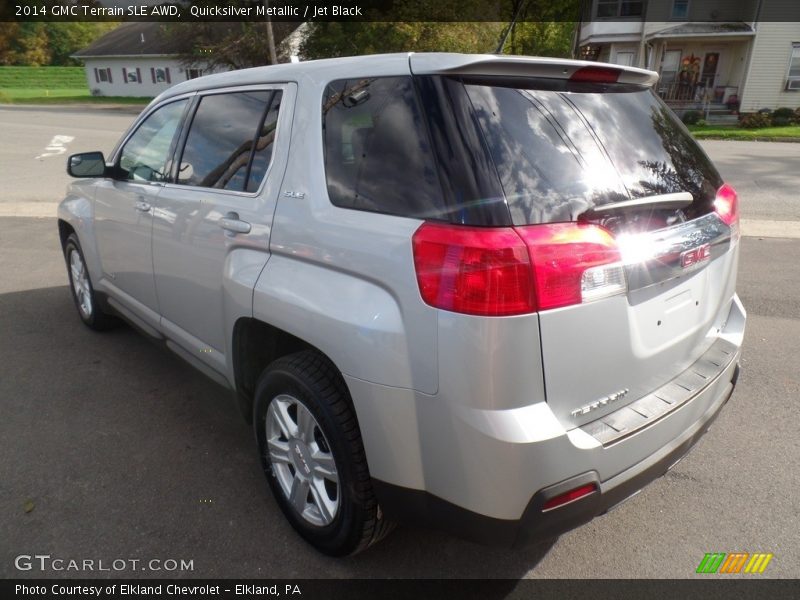 Quicksilver Metallic / Jet Black 2014 GMC Terrain SLE AWD