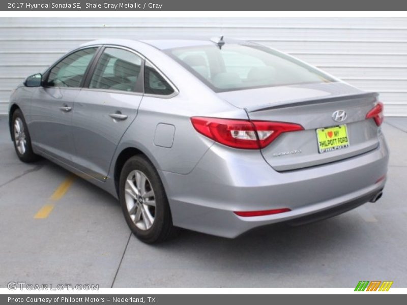 Shale Gray Metallic / Gray 2017 Hyundai Sonata SE