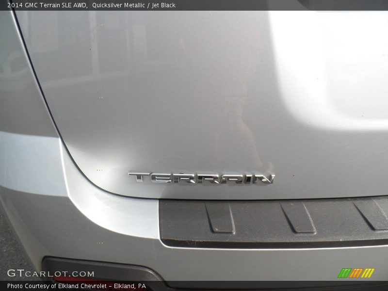 Quicksilver Metallic / Jet Black 2014 GMC Terrain SLE AWD