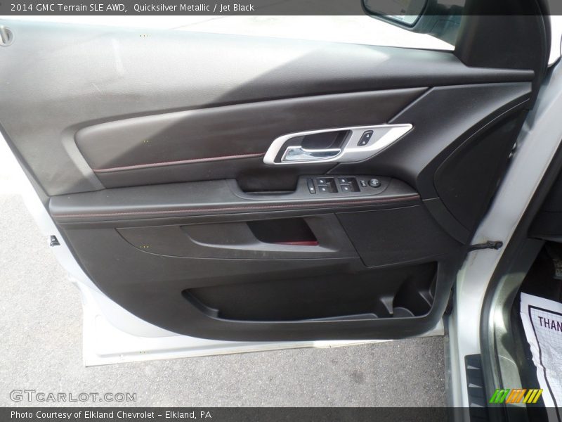 Quicksilver Metallic / Jet Black 2014 GMC Terrain SLE AWD