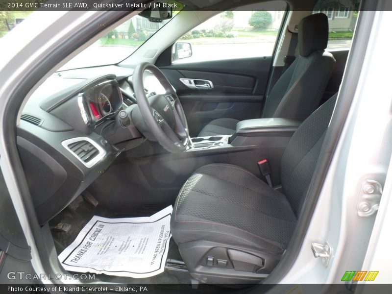 Quicksilver Metallic / Jet Black 2014 GMC Terrain SLE AWD