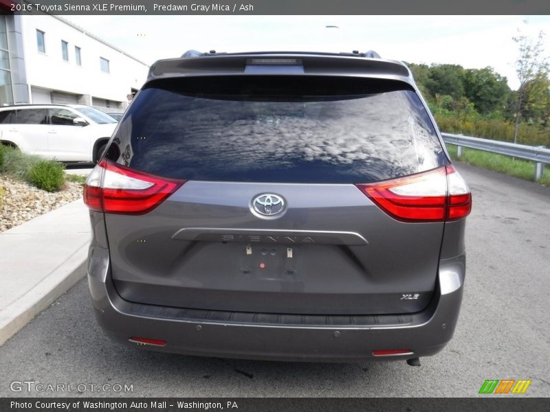 Predawn Gray Mica / Ash 2016 Toyota Sienna XLE Premium