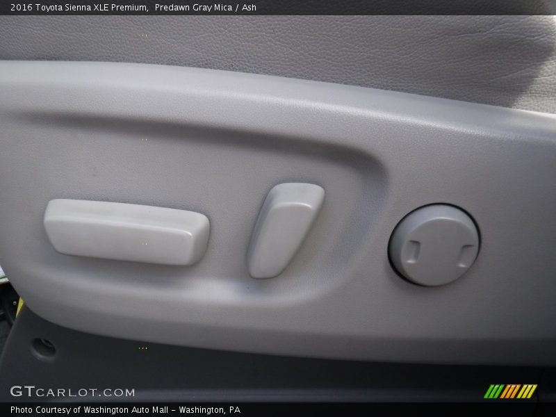 Predawn Gray Mica / Ash 2016 Toyota Sienna XLE Premium