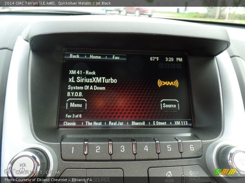 Quicksilver Metallic / Jet Black 2014 GMC Terrain SLE AWD