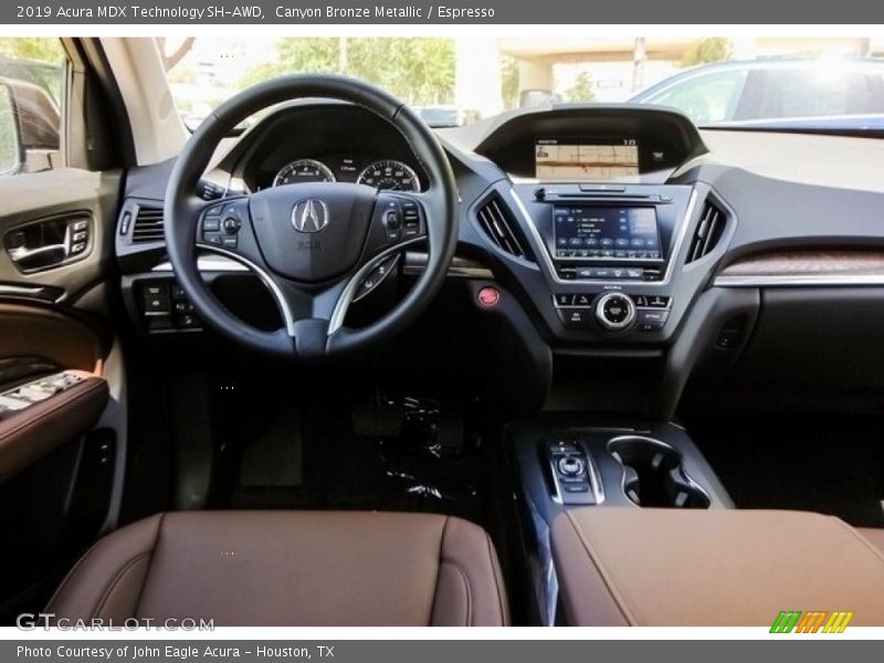 Canyon Bronze Metallic / Espresso 2019 Acura MDX Technology SH-AWD