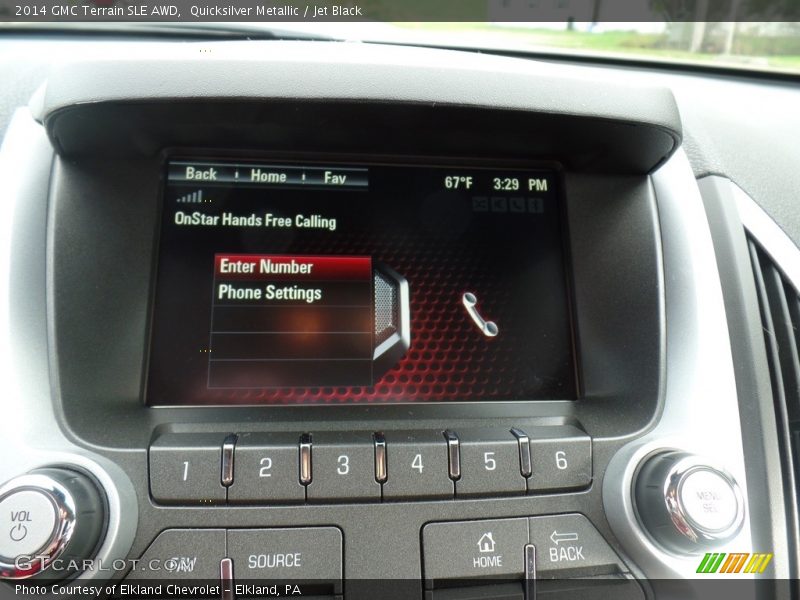 Quicksilver Metallic / Jet Black 2014 GMC Terrain SLE AWD