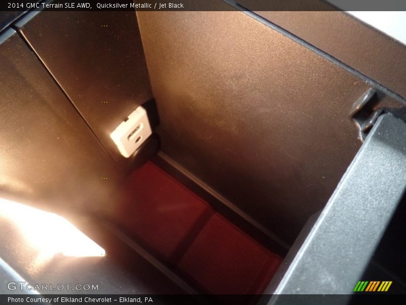 Quicksilver Metallic / Jet Black 2014 GMC Terrain SLE AWD