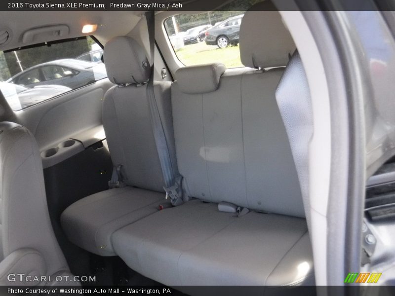Predawn Gray Mica / Ash 2016 Toyota Sienna XLE Premium