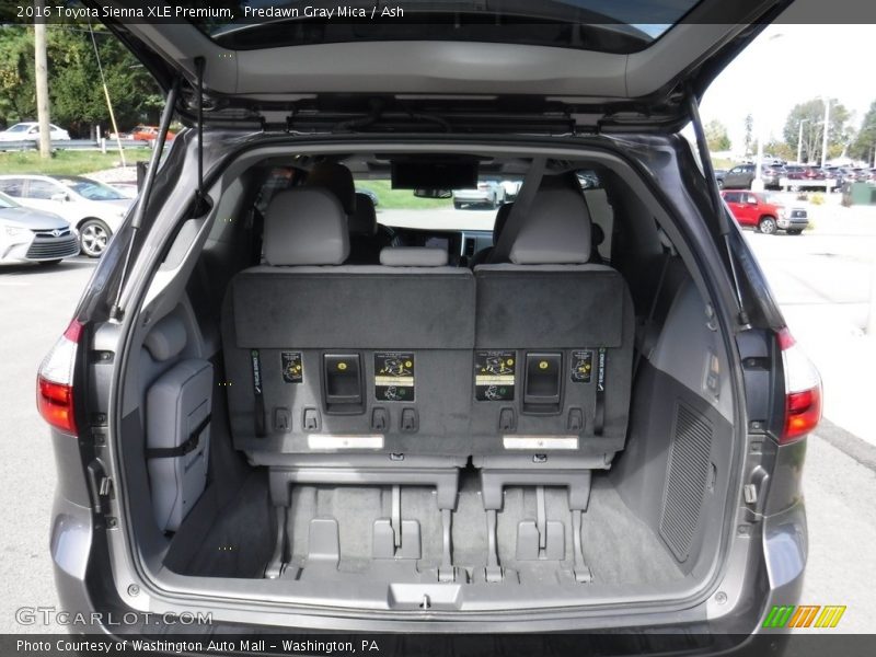 Predawn Gray Mica / Ash 2016 Toyota Sienna XLE Premium