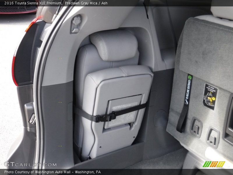 Predawn Gray Mica / Ash 2016 Toyota Sienna XLE Premium