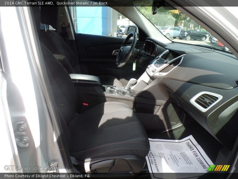 Quicksilver Metallic / Jet Black 2014 GMC Terrain SLE AWD