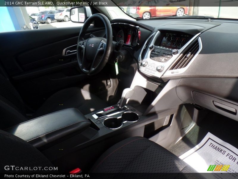 Quicksilver Metallic / Jet Black 2014 GMC Terrain SLE AWD