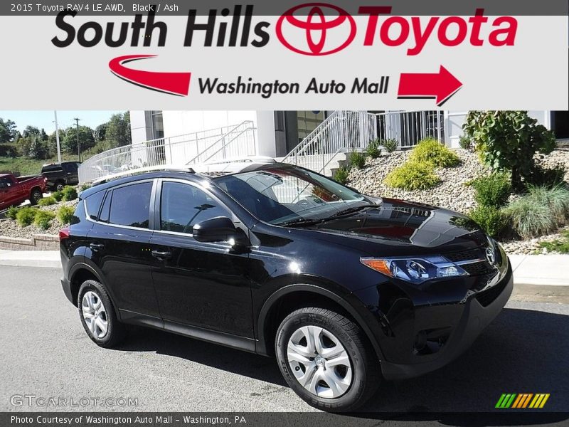 Black / Ash 2015 Toyota RAV4 LE AWD