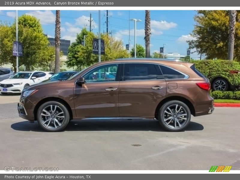  2019 MDX Advance Canyon Bronze Metallic