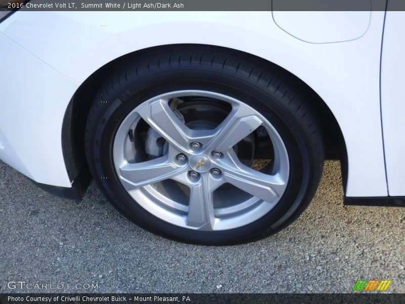 Summit White / Light Ash/Dark Ash 2016 Chevrolet Volt LT