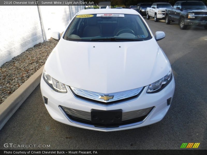 Summit White / Light Ash/Dark Ash 2016 Chevrolet Volt LT