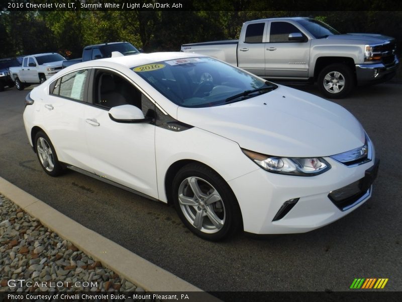 Summit White / Light Ash/Dark Ash 2016 Chevrolet Volt LT
