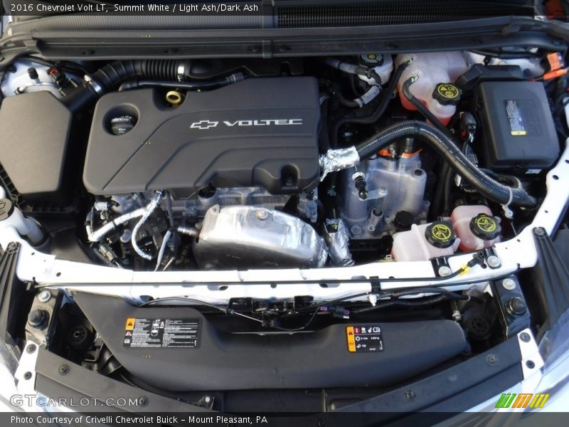 Summit White / Light Ash/Dark Ash 2016 Chevrolet Volt LT