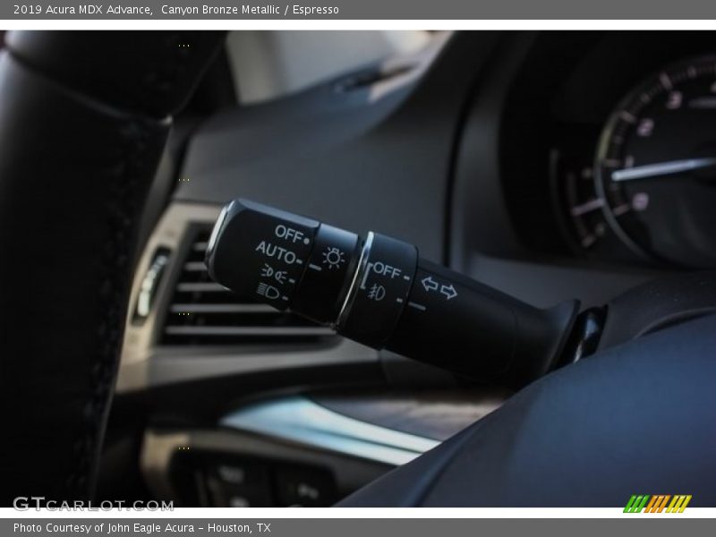 Controls of 2019 MDX Advance