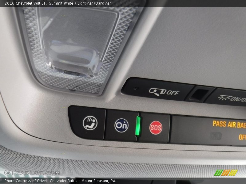 Summit White / Light Ash/Dark Ash 2016 Chevrolet Volt LT