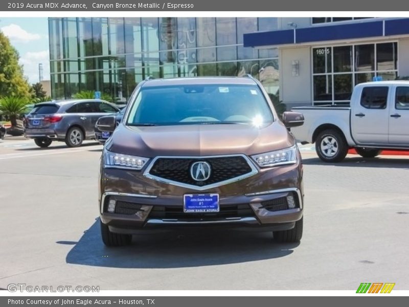Canyon Bronze Metallic / Espresso 2019 Acura MDX Advance