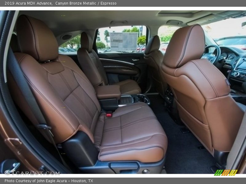 Canyon Bronze Metallic / Espresso 2019 Acura MDX Advance