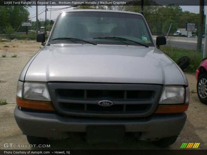 Medium Platinum Metallic / Medium Graphite 1998 Ford Ranger XL Regular Cab