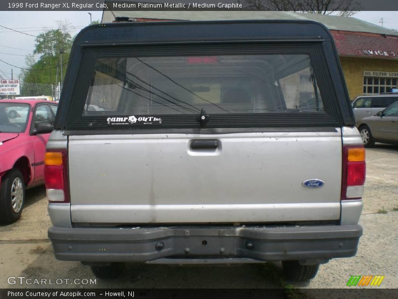 Medium Platinum Metallic / Medium Graphite 1998 Ford Ranger XL Regular Cab