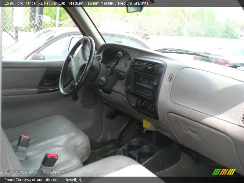 Medium Platinum Metallic / Medium Graphite 1998 Ford Ranger XL Regular Cab