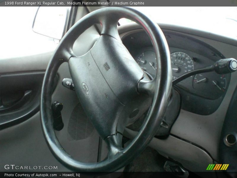 Medium Platinum Metallic / Medium Graphite 1998 Ford Ranger XL Regular Cab