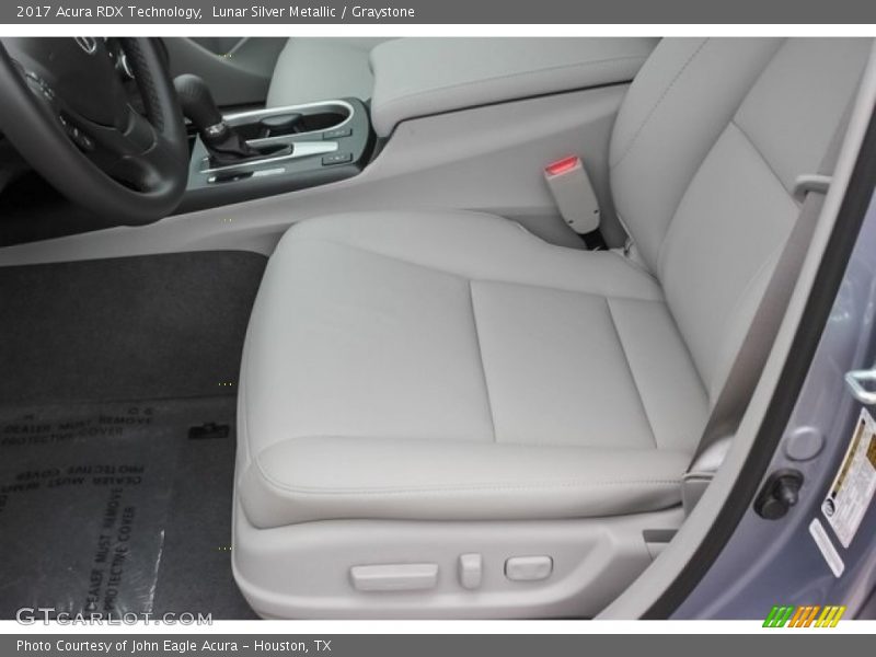 Lunar Silver Metallic / Graystone 2017 Acura RDX Technology