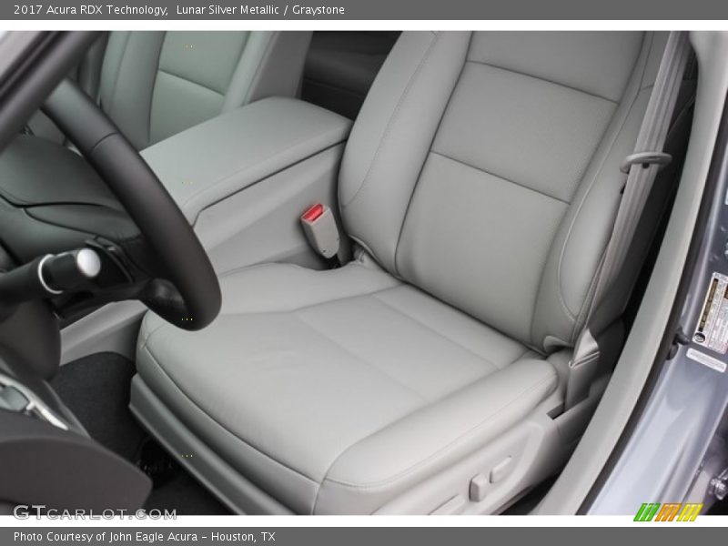 Lunar Silver Metallic / Graystone 2017 Acura RDX Technology