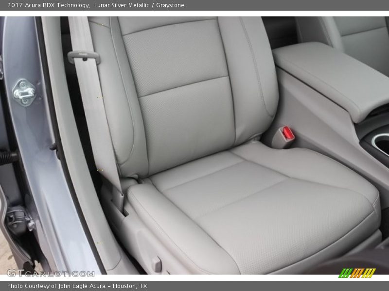 Lunar Silver Metallic / Graystone 2017 Acura RDX Technology