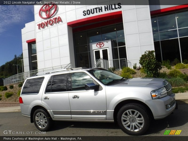 Ingot Silver Metallic / Stone 2012 Lincoln Navigator 4x4