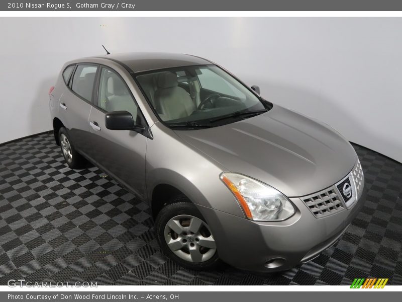 Gotham Gray / Gray 2010 Nissan Rogue S