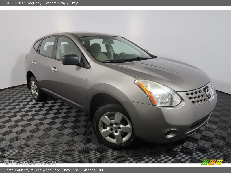 Gotham Gray / Gray 2010 Nissan Rogue S