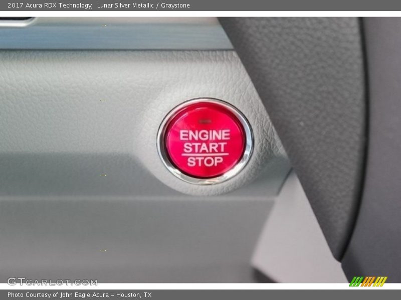 Lunar Silver Metallic / Graystone 2017 Acura RDX Technology