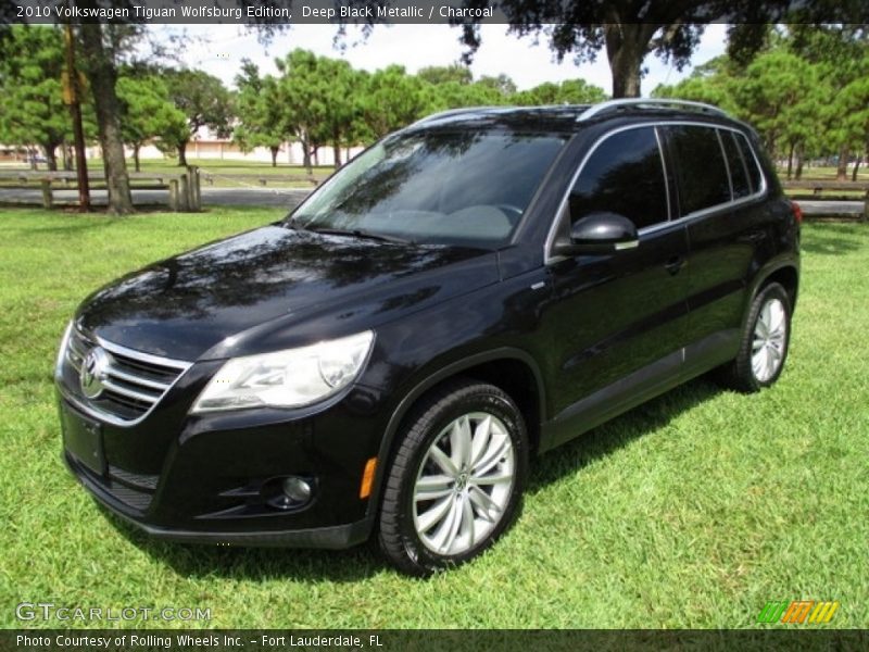 Deep Black Metallic / Charcoal 2010 Volkswagen Tiguan Wolfsburg Edition