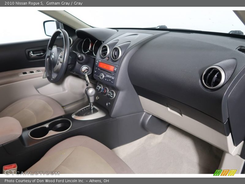 Gotham Gray / Gray 2010 Nissan Rogue S